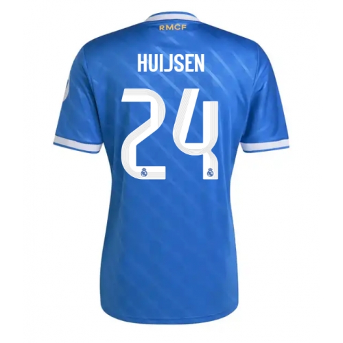 Billige Fotballdrakt Real Madrid Dean Huijsen #24 Replika Tredjedrakt 2025-26 Kortermet Billige Fotballdrakt Real Madrid Dean Huijsen #24 Replika Tredjedrakt 2025-26 Kortermet